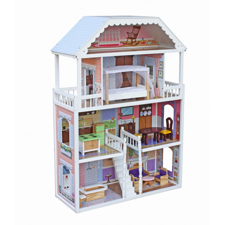 Drevený domček pre bábiky - Klara
